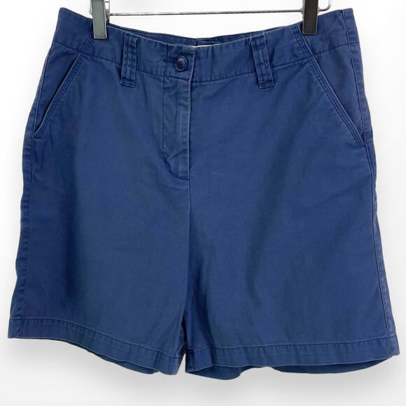 Talbots Pants - 90s TALBOTS Vintage Blue High Rise Mom Shorts